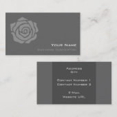 Minimalistische Visitenkarte (Vorne/Hinten)