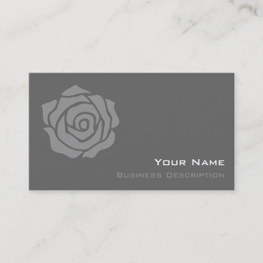 Minimalistische Visitenkarte (Vorderseite)