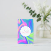 Minimalistische Visitenkarte (Stehend Vorderseite)