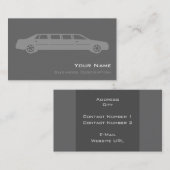 Minimalistische Visitenkarte (Vorne/Hinten)