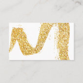 Minimalistische Visitenkarte (Rückseite)