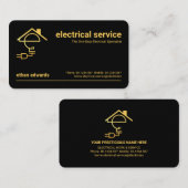 Minimalistische Visitenkarte (Vorne/Hinten)