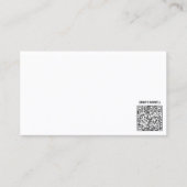 MINIMALISTISCHE Visitenkarte (Vorderseite)