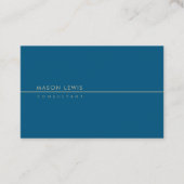 Minimalistische Visitenkarte (Vorderseite)