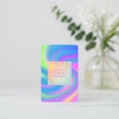 Minimalistische Visitenkarte (Stehend Vorderseite)