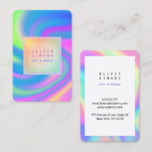 Minimalistische Visitenkarte (Vorne/Hinten)