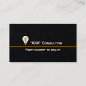 Minimalistische Visitenkarte (Rückseite)