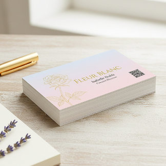 Minimalistische Visitenkarte – Elegant und Ch