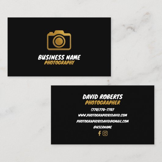 Minimalistische Visitenkarten Visitenkarte (Vorne/Hinten)