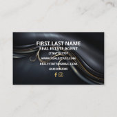 Minimalistische Visitenkarten Visitenkarte (Rückseite)