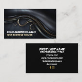 Minimalistische Visitenkarten Visitenkarte (Vorne/Hinten)