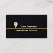 Minimalistische Visitenkartenvorlage Visitenkarte (Rückseite)