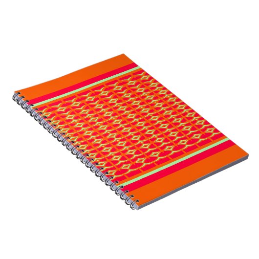 Minimalistische Vögel im Netz Notizblock (Rechte Seite)