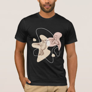 Minimalistische Vogelillustration - Kleine Flügel T-Shirt