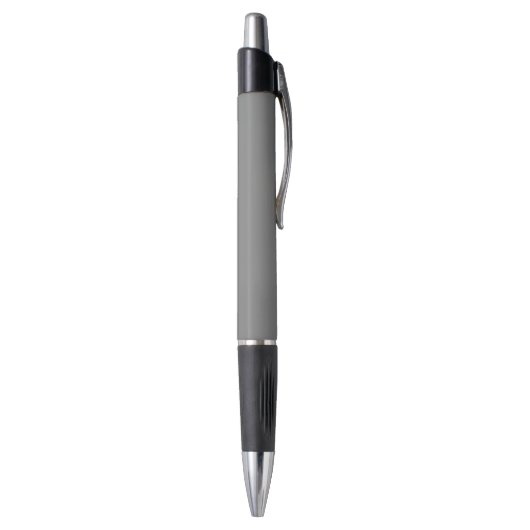 Minimalistische Vollfarb-Stift - Grau Kugelschreiber (Unterseite (Vertikal))