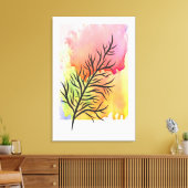 Minimalistische Wandkunst in jedem Zimmer Leinwanddruck (Insitu (Wohnzimmer))