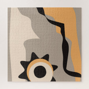 Minimalistische Wandkunst Puzzle