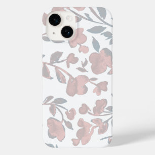 Minimalistische Wasserfarbe-Floral Case-Mate iPhone 14 Hülle