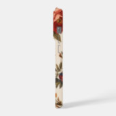 Minimalistische Wasserfarbe Floral iPhone Hülle (Linke Seite)