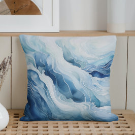 Minimalistische Waves Kissen