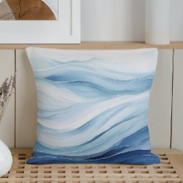 Minimalistische Waves Kissen
