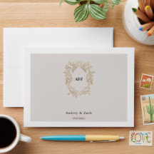 Minimalistische WEDING INVITATION CARD