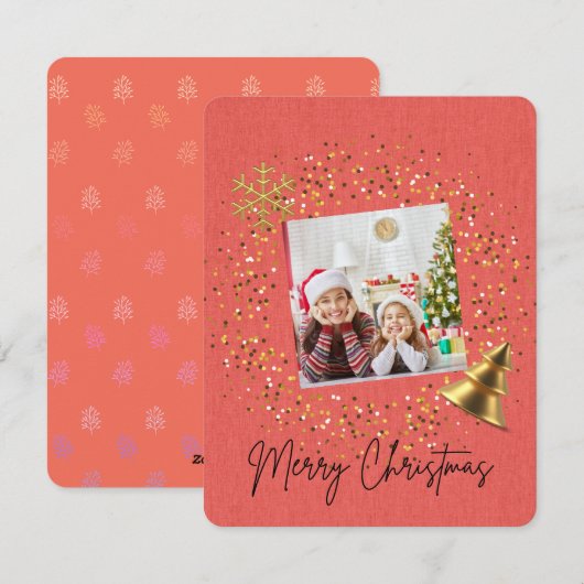 Minimalistische Weihnachten (Vorne/Hinten)