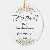 Minimalistische Weihnachten an der Adresse Neue Zu Keramik Ornament (Links)