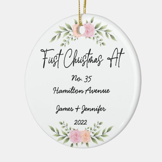 Minimalistische Weihnachten an der Adresse Neue Zu Keramik Ornament (Links)