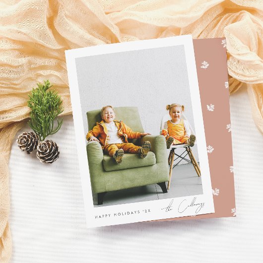 Minimalistische Weihnachten | Einfaches Skript-Fot