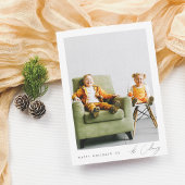 Minimalistische Weihnachten | Einfaches Skript-Fot