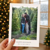 Minimalistische Weihnachten Elegantes Chic Einfach