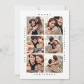 Minimalistische Weihnachten | Elegantes einfaches (Vorderseite)