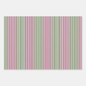 Minimalistische Weihnachten in Rosa und Grün Geschenkpapier Set (Vorderseite 3)