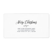 Minimalistische Weihnachten | Kundenspezifischer V (Vorne)