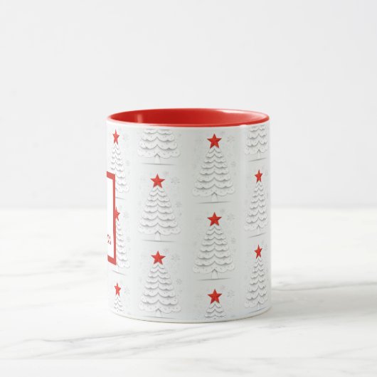 Minimalistische Weihnachten Tasse (Zentrum)