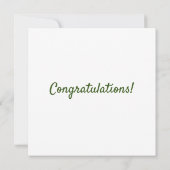 Minimalistische Weihnachten und Neues Jahr glückli (Rückseite)