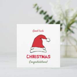 Minimalistische Weihnachten und Neues Jahr glückli