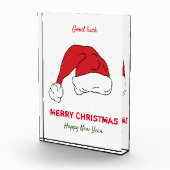 Minimalistische Weihnachten und Neues Jahr glückli Fotoblock (Rechts)