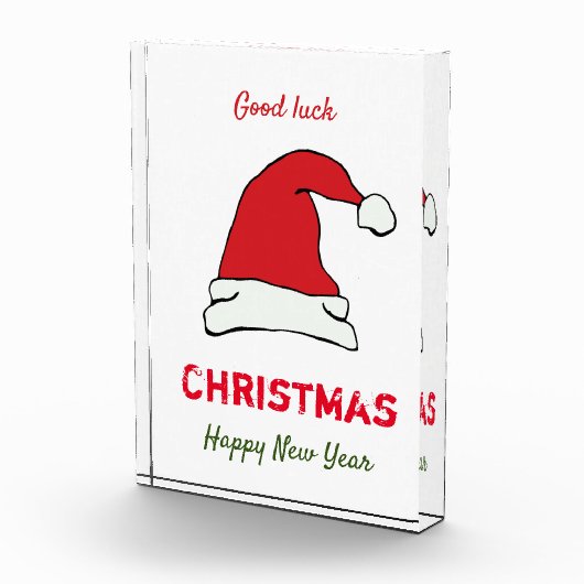 Minimalistische Weihnachten und Neues Jahr glückli Fotoblock (Rechts)