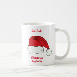 Minimalistische Weihnachten und Neues Jahr glückli Kaffeetasse