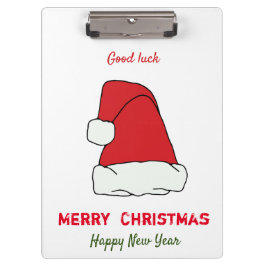 Minimalistische Weihnachten und Neues Jahr glückli Klemmbrett