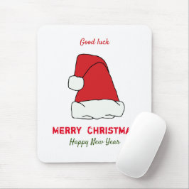 Minimalistische Weihnachten und Neues Jahr glückli Mousepad