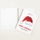 Minimalistische Weihnachten und Neues Jahr glückli Planer (Anzeige)