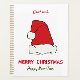 Minimalistische Weihnachten und Neues Jahr glückli Planer