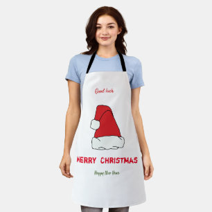 Minimalistische Weihnachten und Neues Jahr glückli Schürze