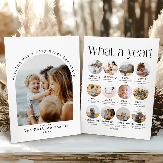 Minimalistische Weihnachten Was für ein Jahr FotoC