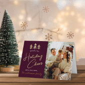 Minimalistische Weihnachtsbaumen Foto Real