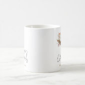 Minimalistische Weihnachtscotton Bouquet Tasse (Mittel)