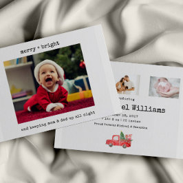 Minimalistische Weihnachtsfeier